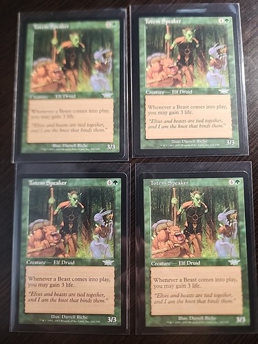 Card lot mtg totem speaker - 4,