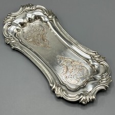 Antique Old Sheffield Plate Snuffer Tray Georgian 19thC Silver Plated OSP c1836