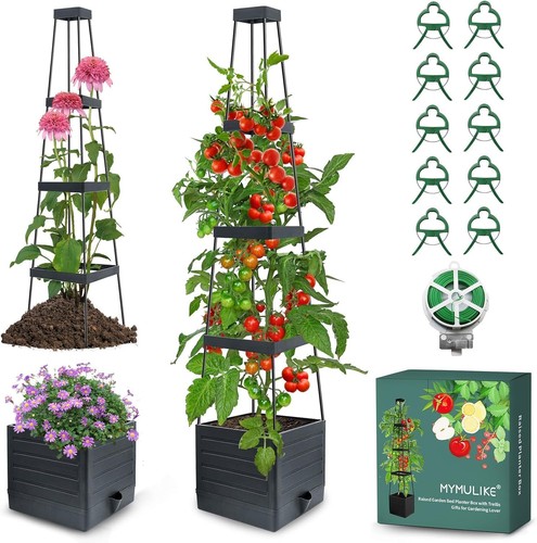 Mymulike raised garden - garden, bed