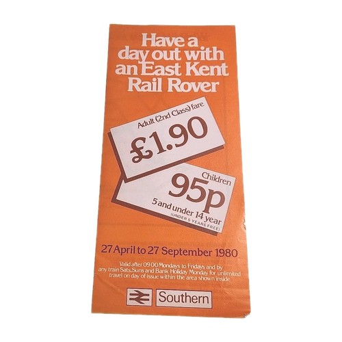 East kent rail - east, 1980