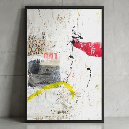 Original mixed media - original, abstract