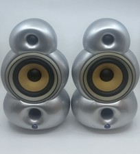 Scandyna Minipod HIFI speakers - Silver (Blueroom / B&W lineage)