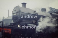 BR 53810 Fowler Steam Locomotive at Derby Original 1960 35mm Glass Mounted Slide