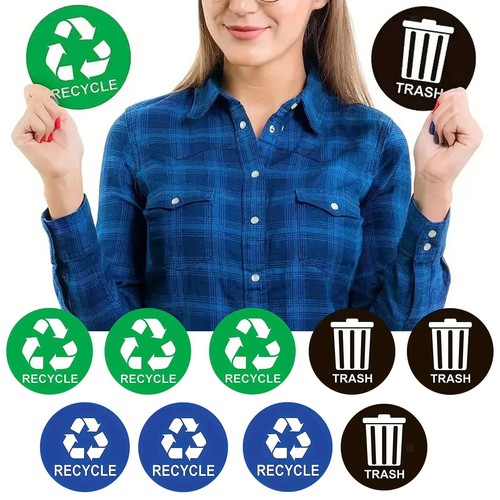 Pieces recycle stickers for - recycle,
