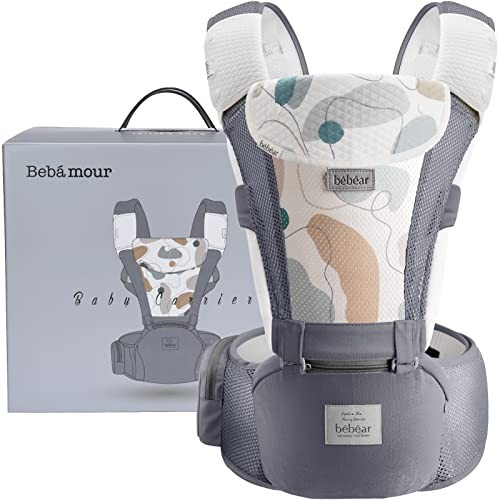 Bebamour baby carrier with hip - with,
