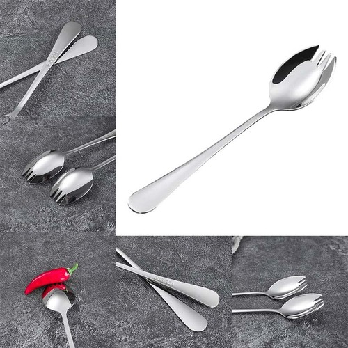 Piece stainless steel spork - piece,