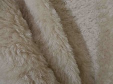 Cream Soft Curly Sheepskin