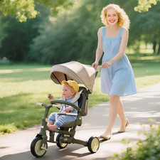 Kids Trike with Adjustable Backrest