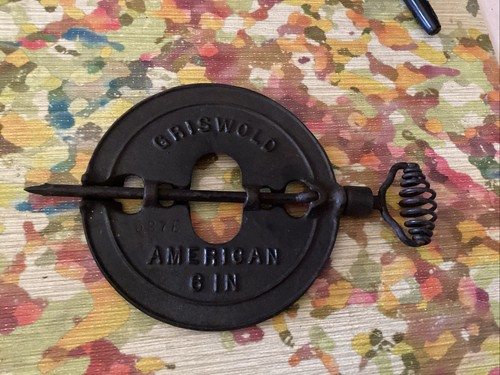 Griswold inch cast iron - cast,