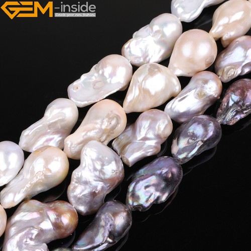 Shell natural teardrop - teardrop, large
