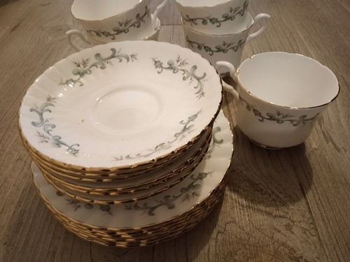 Salisbury bone china tea set - china,