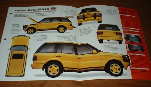 1998 range rover overfinch 570 - 1998,