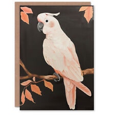 Greeting Card Pink Cockatoo