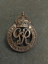 National Defence Company Officer's Service Dress OSD Bronze Cap Badge 1936 - 39