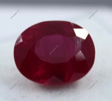 Natural certified ruby - 10,