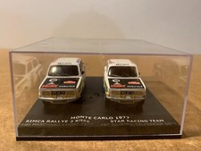 LOT OF 2 MOUNTED KITS SIMCA 1000 RALLYE 2 1977 MONTECARLO 2011 1/43 AG A11