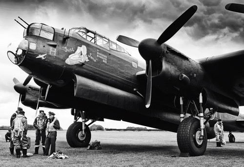 Lancaster bomber ww11 plane - ww11,