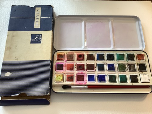 Vintage reeves paintbox tin - vintage,