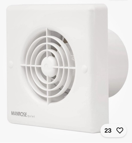 Manrose qf100t quiet - manrose,