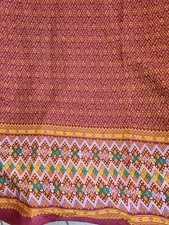 Thai Skirt Wrap Ikat Design