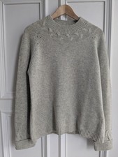 Poetry cable yoke sweater - cable,