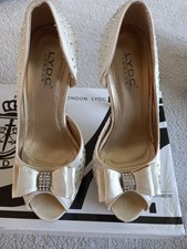 LYDC Diamant Stud Bow Shoes Only Worn Once, Suze 3 (37) In Original Box.
