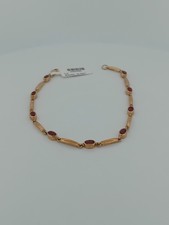 9ct Yellow Gold Garnet