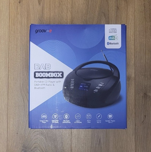 Groov dab boombox portable - groov-e,