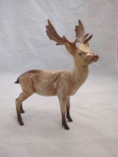 Vintage beswick stag 981 red - vintage,