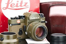 Leica 1,4/50 Summilux I Safari With R3 Electrionic L683 W. Hood Case CE11197