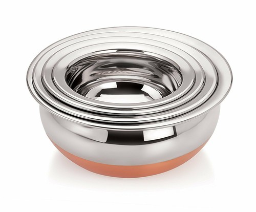 Stainless steel copper handi - stainless,
