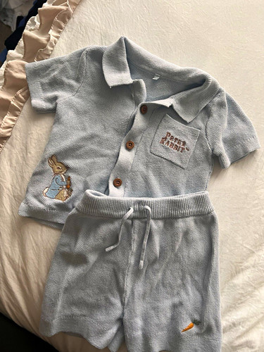 Peter rabbit blue - tu,