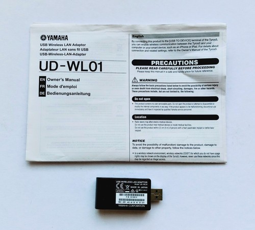 Yamaha wl01 udwl01 usb - yamaha, ud-wl01