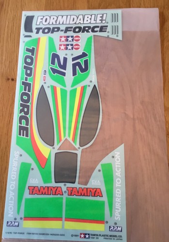 Tamiya 58362 top force - 58362, 2017