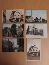 Newbury. 6 x Postcard Lot Incl Cloth Hall, Canal Bridge, Falkland Memorial