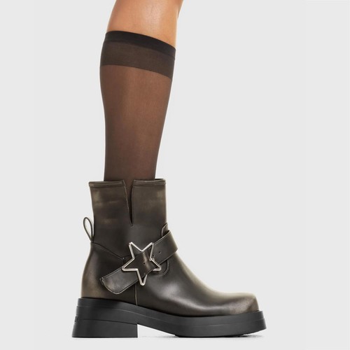 Lamoda hawk aged - hawk, suede