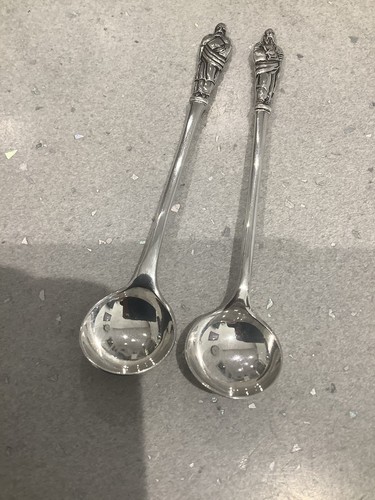 Pair victorian sterling - pair,
