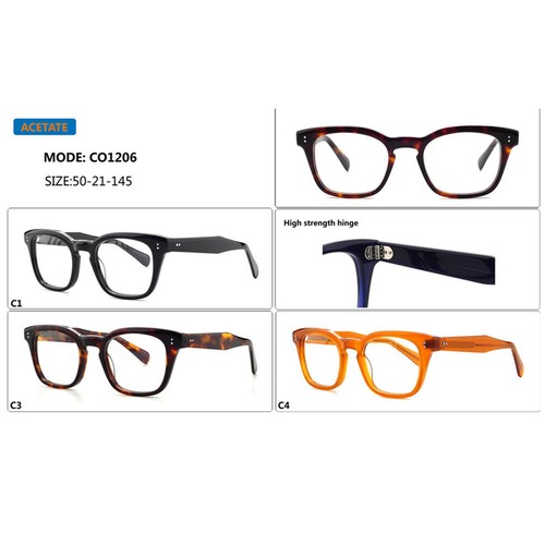 Vintage square acetate glasses - vintage,