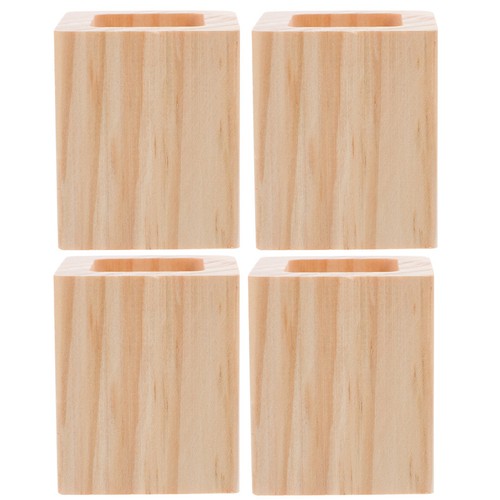 Pcs wood bed riser furniture - 4,