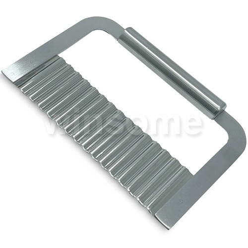 Stainless steel potato chipper - steel,