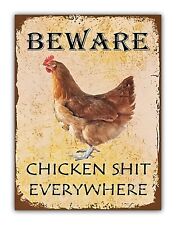 Funny Chicken Coop Metal