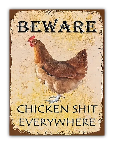Funny chicken coop - funny, metal
