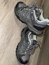 Salomon Women's Walking Trainers gortex contagrip Size UK 4 