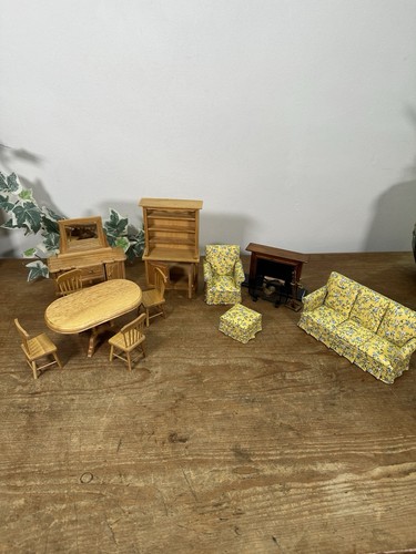 Dolls house furniture dining - house,