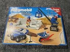 Playmobil 6144 Construction Site SuperSet, Fun Imaginative Role-Play + Set 5294 