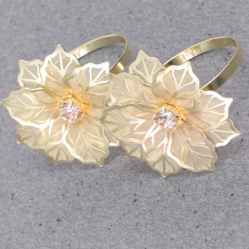 Pcs flower napkin - pcs, rings