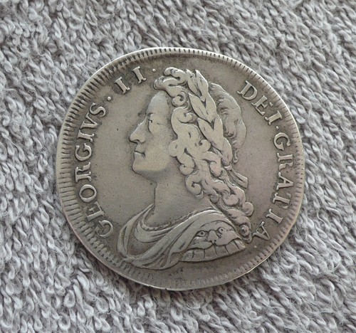 1731 king george halfcrown - 1731,