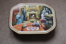 W + R JACOB & CO BISCUIT TIN