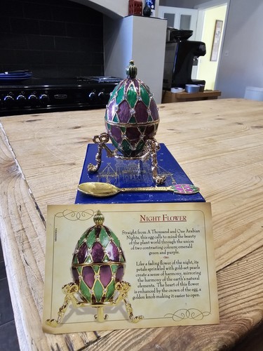 Atlas egg trinket box - , with