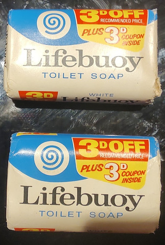 Two vintage 1960s lifebuoy - two,